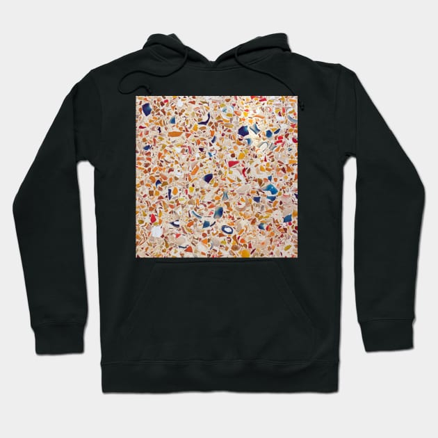 More Colourful Ceramic Pattern Hoodie by jeune98